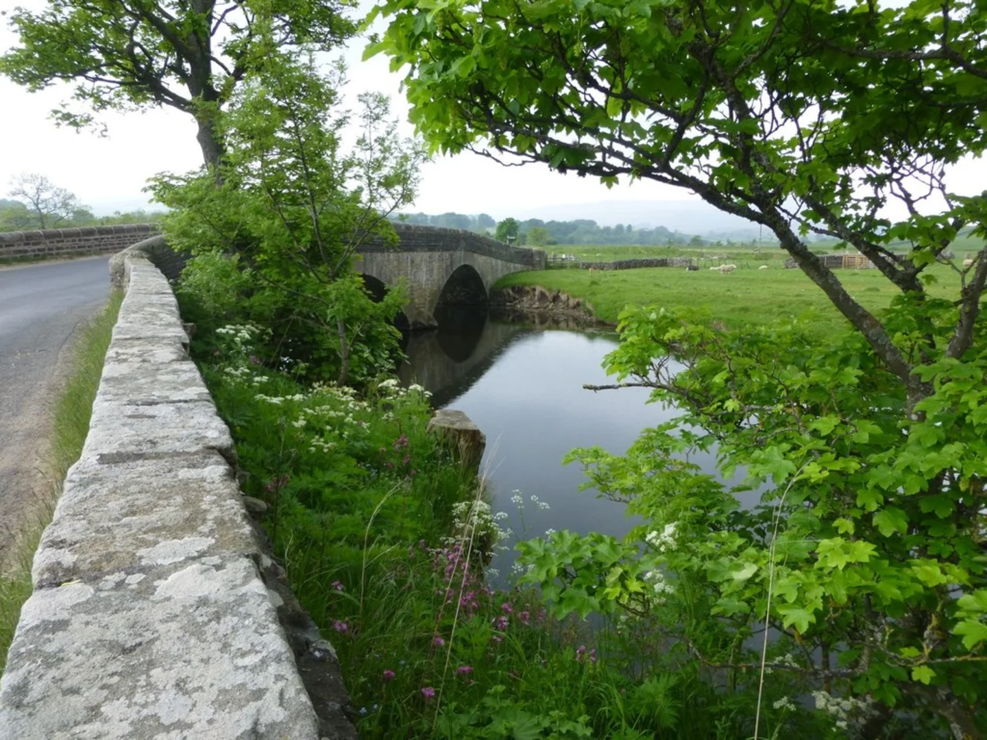 An image depicting the trail River Ure Walk - Hawes and its surrounding area.