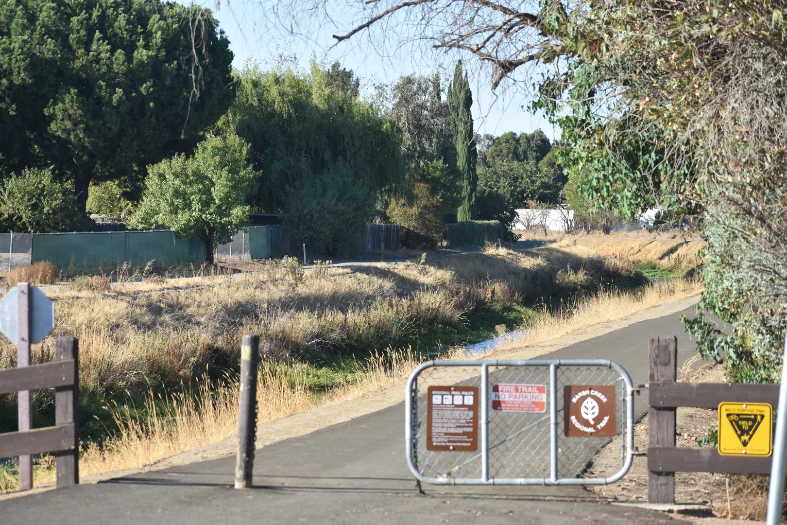 An image depicting the trail Marsh Creek Trail - Oakley and its surrounding area.