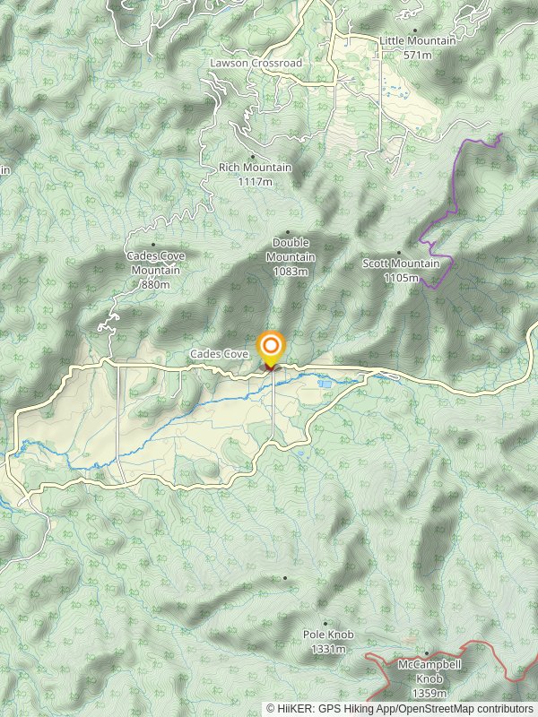 John Oliver Cabin access Loop