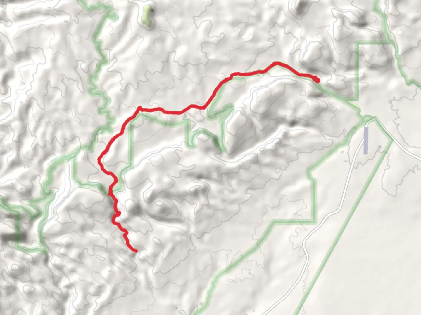 An image depicting the trail Behind the Reef Road Walk and its surrounding area.