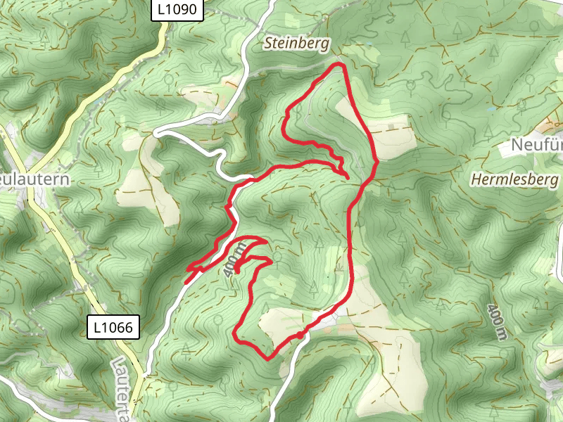 Raeuberweg and Rundwanderweg Loop