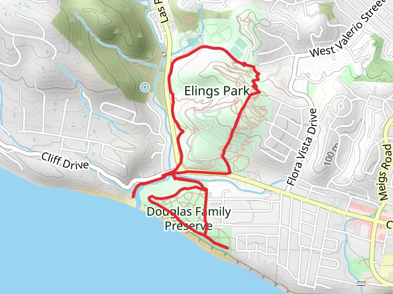Elings Park and Douglas Family Preserve Loop