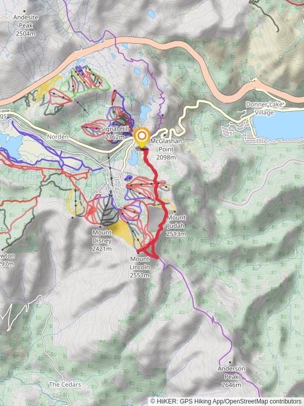 Mount Lincoln via PCT