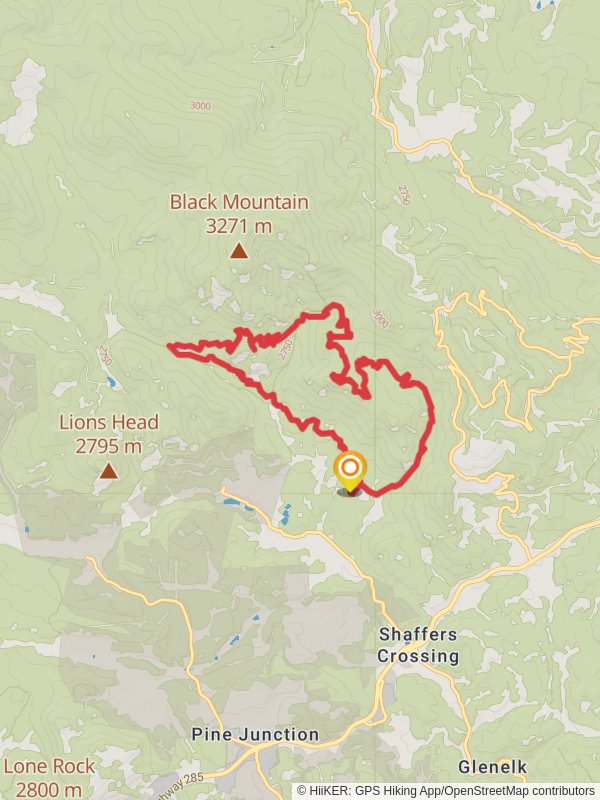Staunton Ranch - Border Line - Mason Creek - Bear Paw Loop Trail