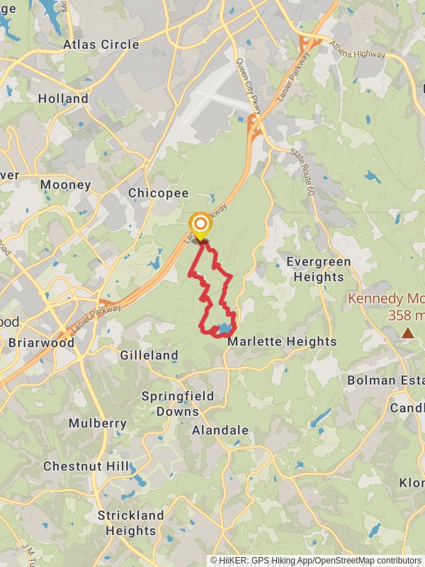 Reservoir One - Lake Loop