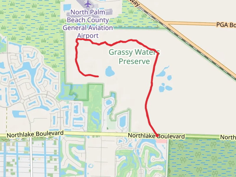 Northlake Boulevard Out and Back