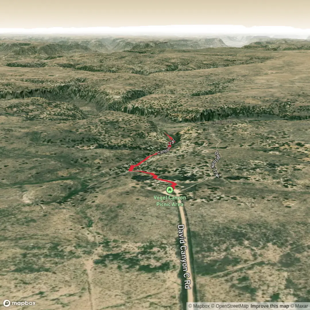 An image depicting the trail Canyon Trail and its surrounding area.