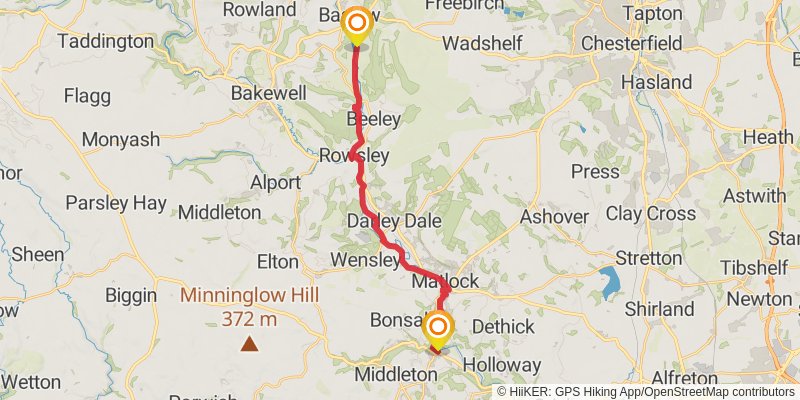 Clough Walk stage 4 Map