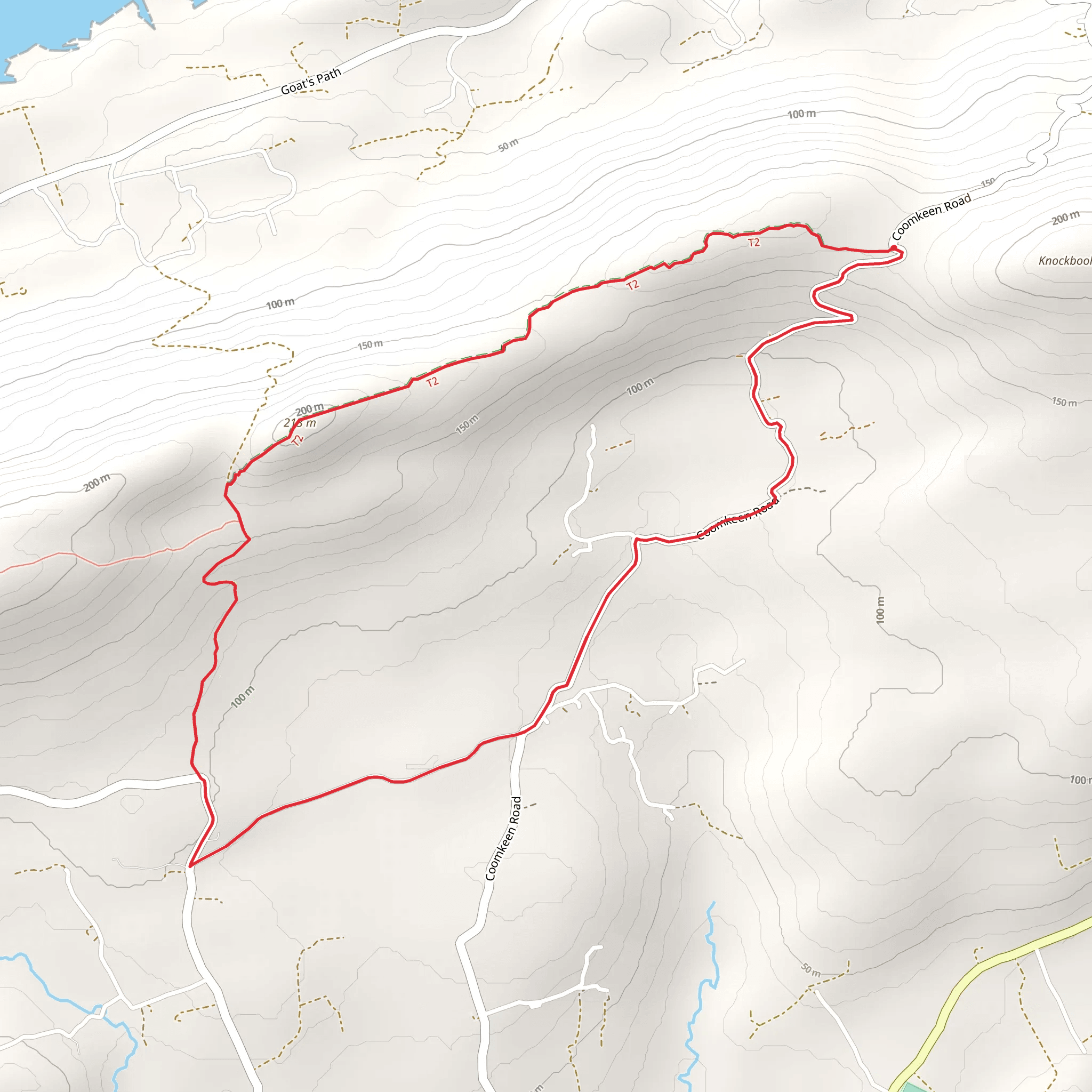 Coomkeen Loop mobile static map