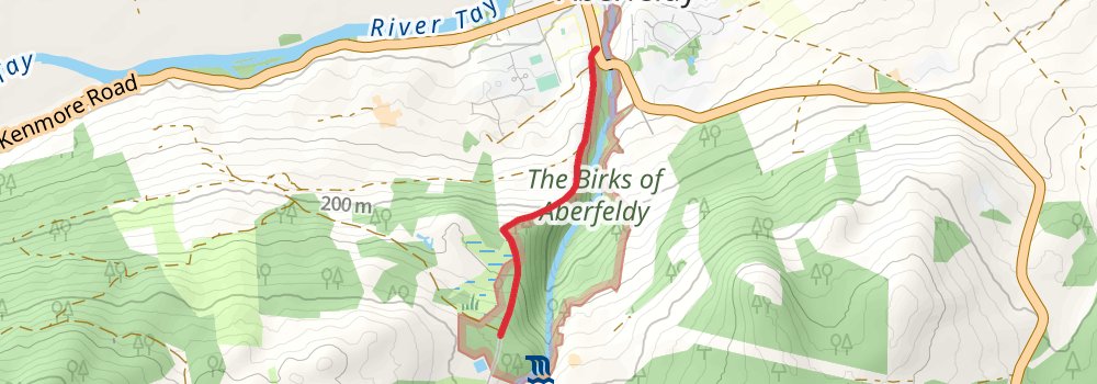 Rob Roy Way 5-Day Challenging Tour (Hillwalk Tours) alt 3 Map