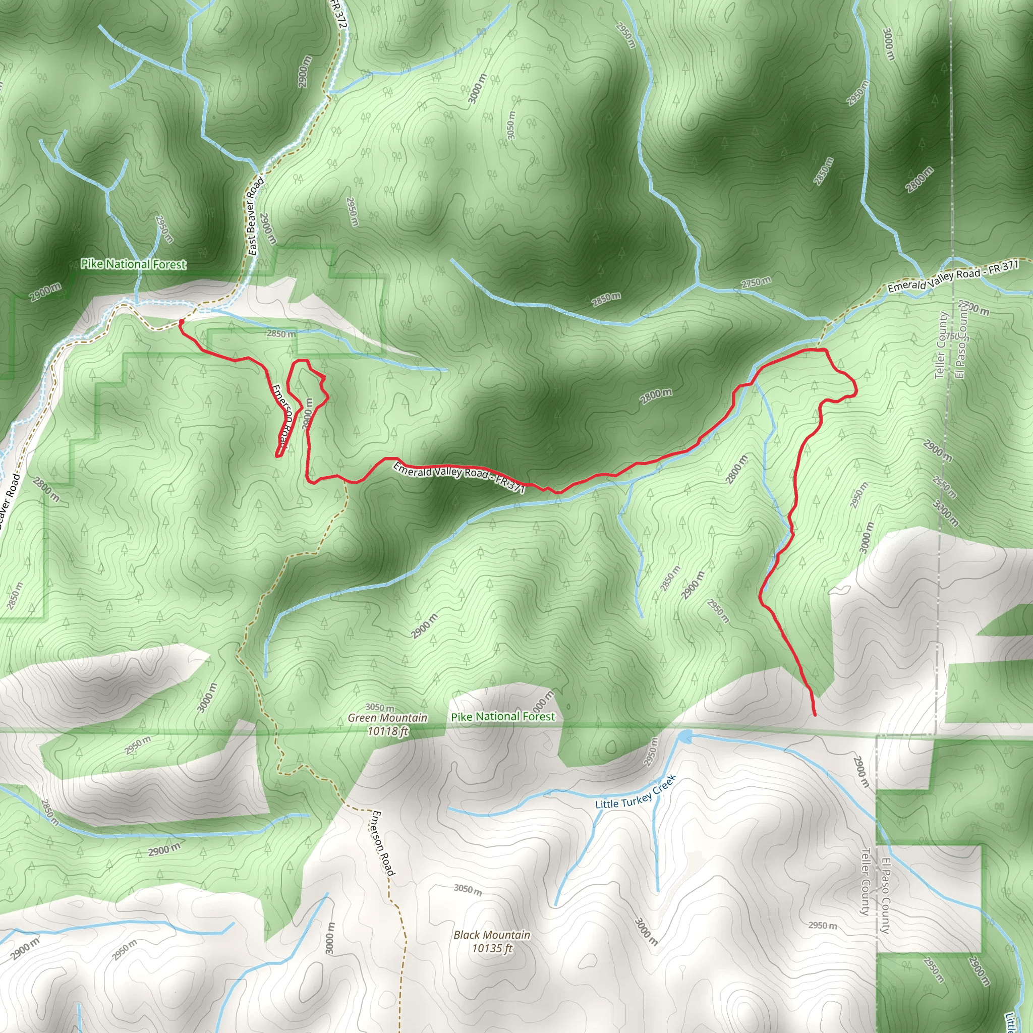 Duffield Meadows Trail mobile static map