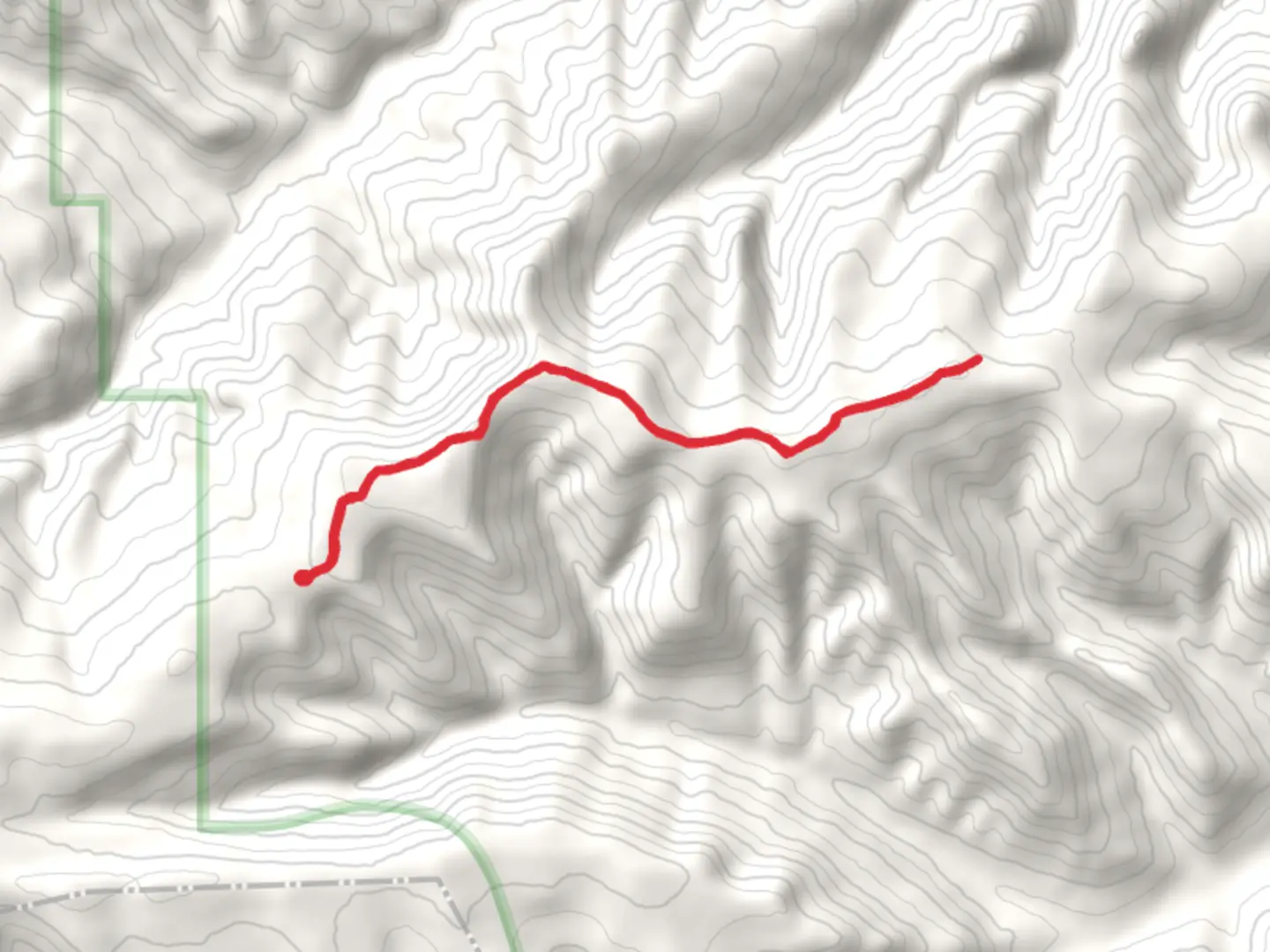 An image depicting the trail Sand Point Ridge Trail and its surrounding area.