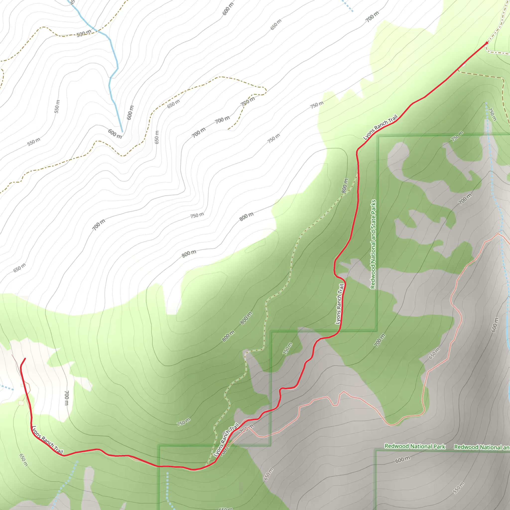Bald Hills Road mobile static map
