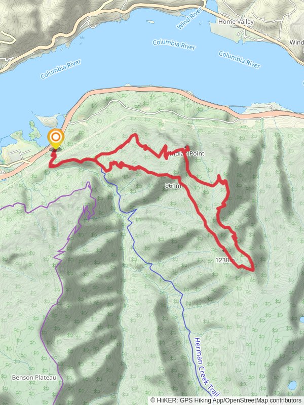 Herman Creek, Nick Eaton and Gorton Creek Loop Trail