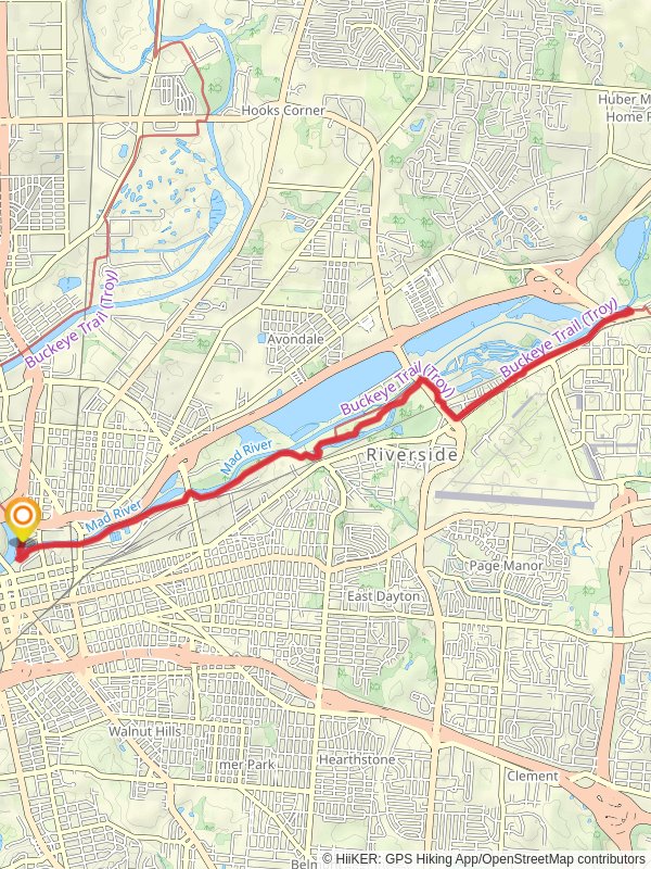 Mad River Recreation Trail - Deeds Point Metro Park