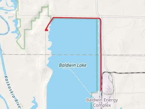 Walk along Baldwin Lake Shore - North