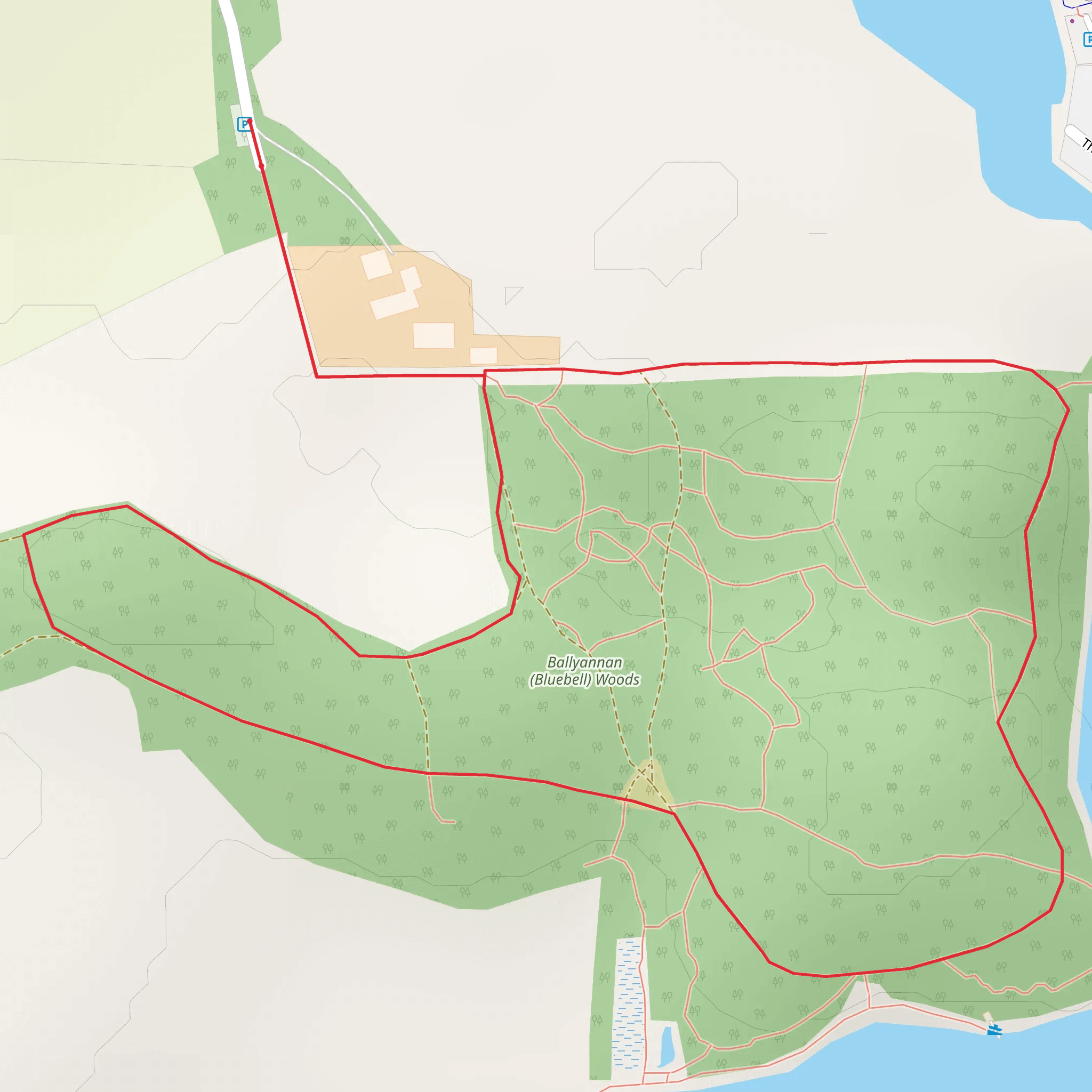 Ballyannan Loop - Midleton mobile static map