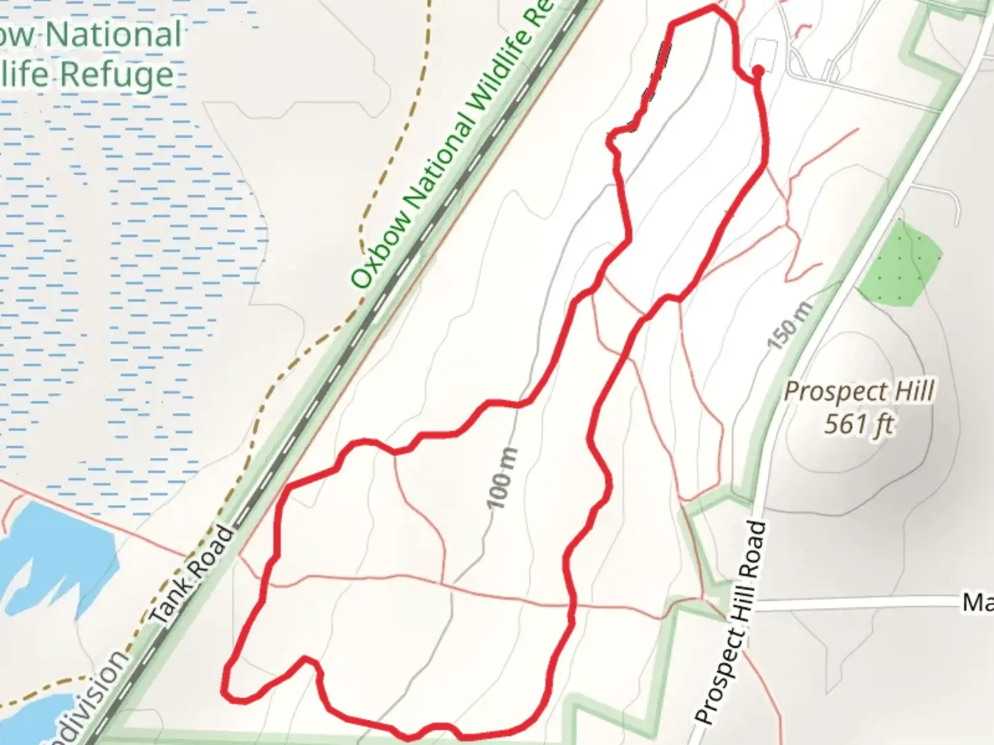 An image depicting the trail Old Union Turnpike Loop Trail and its surrounding area.