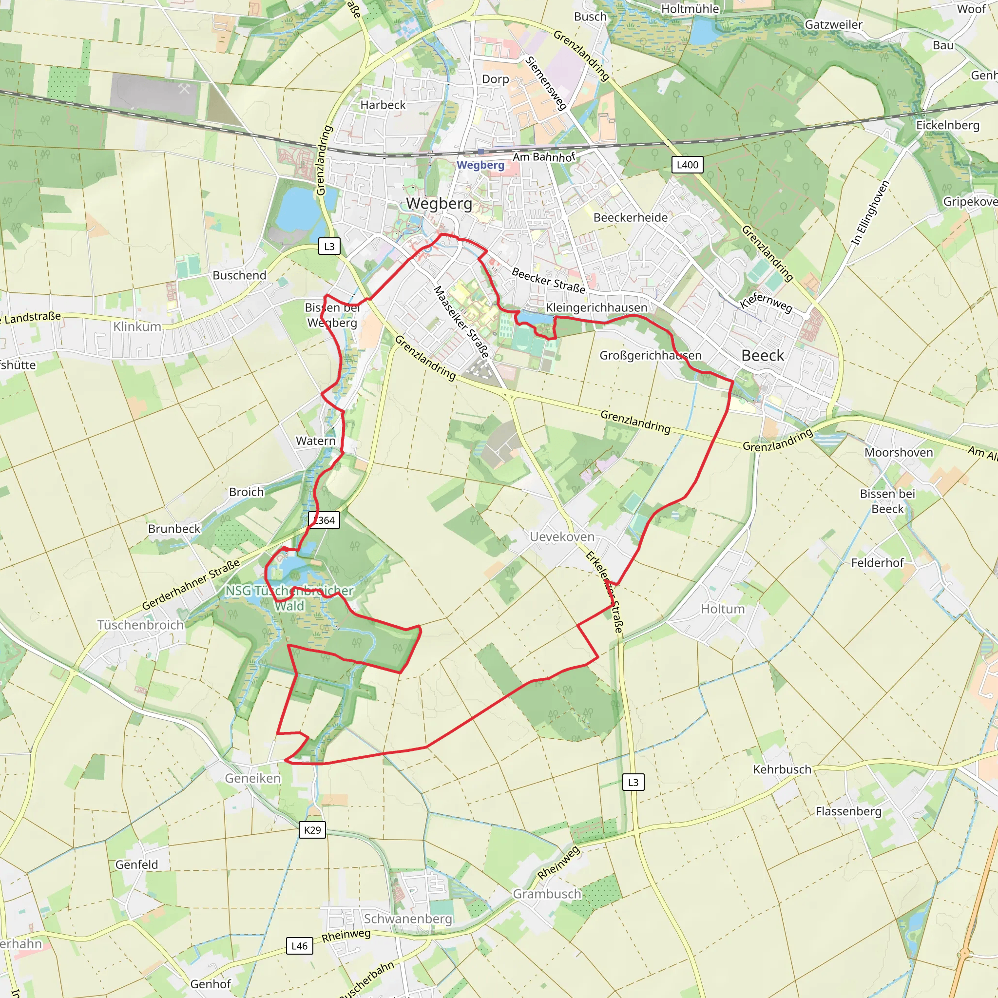 Schlossweiher mobile static map