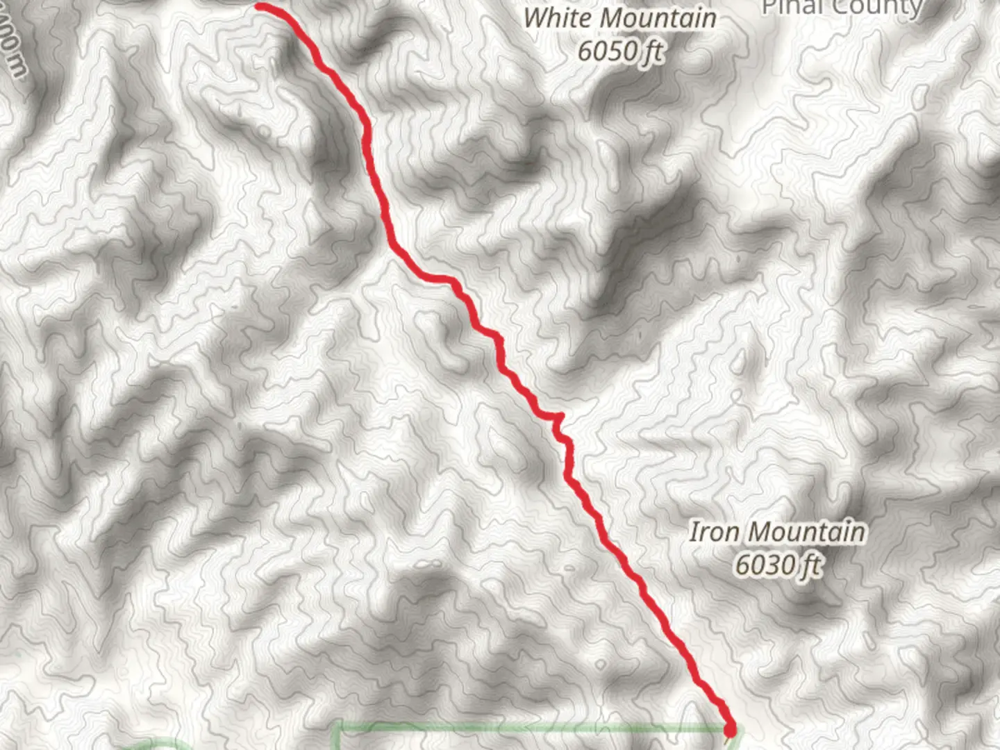 An image depicting the trail Rogers Creek via Reavis Ranch Trail and its surrounding area.