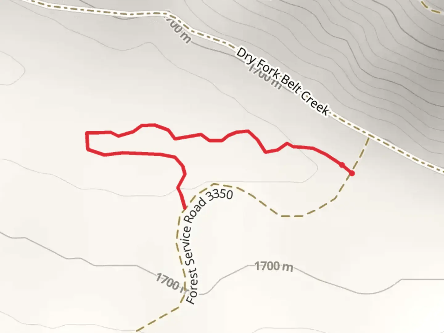 An image depicting the trail Villars Loop Trail and its surrounding area.
