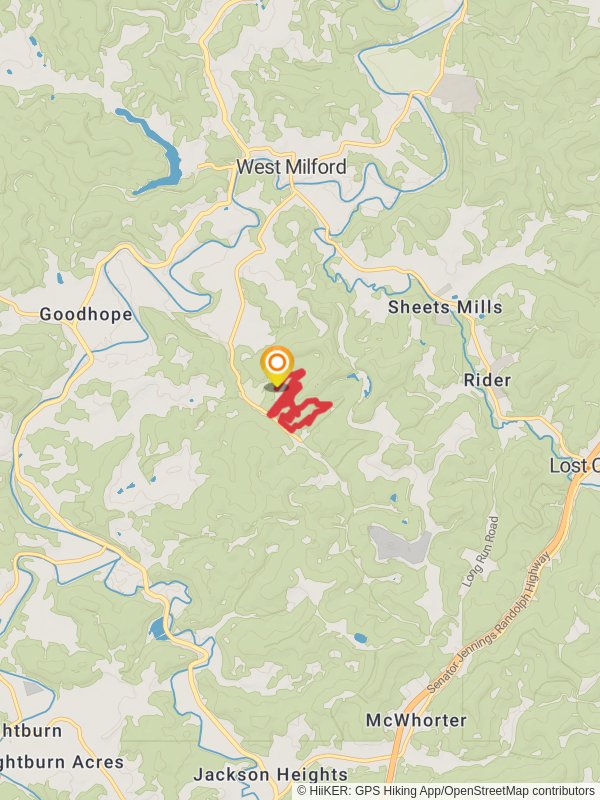 Dogwood, White Oak and Extension Hickory Loop