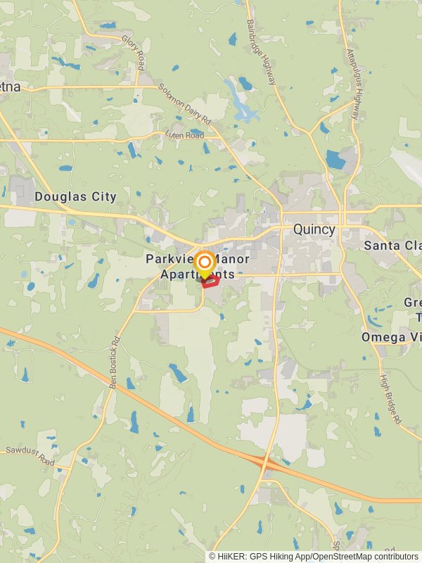 Quincy Parks and Recreation Leisure Complex Loop mobile static map