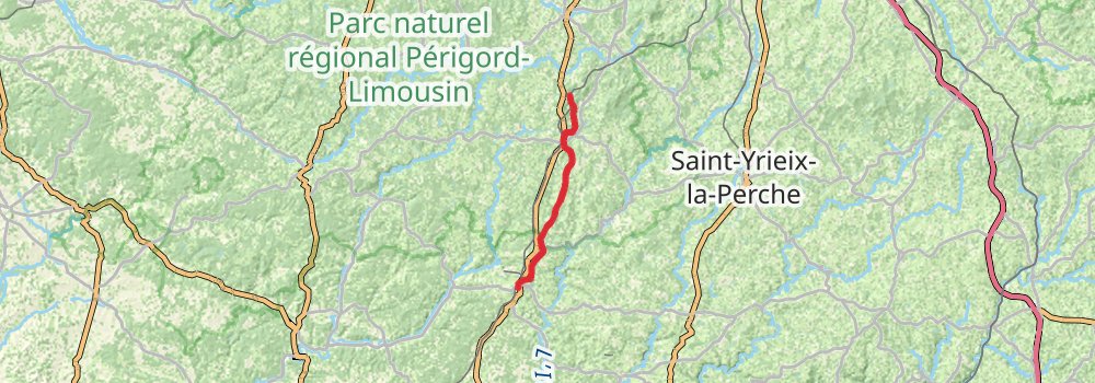 Camino Strasbourg-Saint Jean Pied de Port via Vézelay stage 53 Map