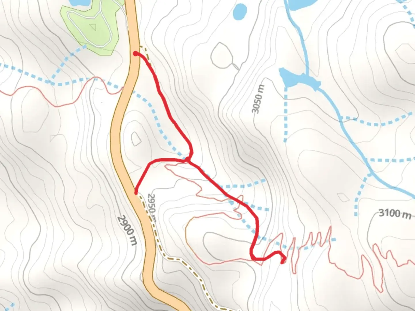 An image depicting the trail Magic Meadows Trail and its surrounding area.