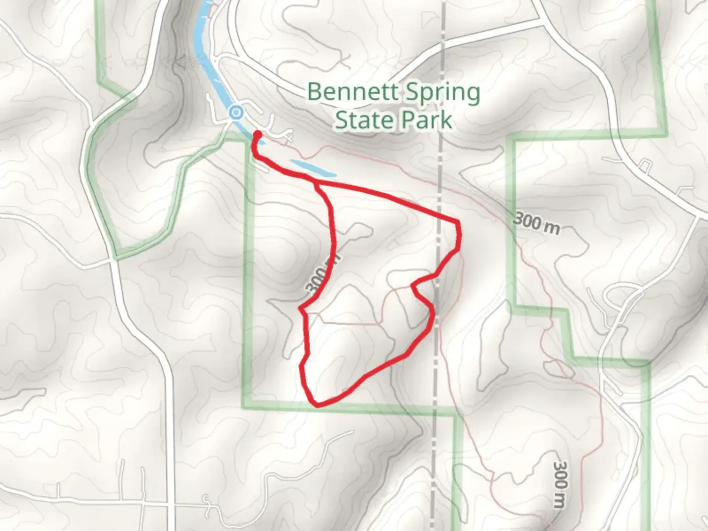 An image depicting the trail Savanna Ridge Trail and its surrounding area.