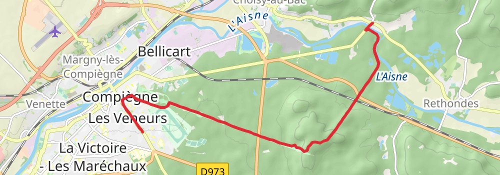 GR 655 Via Turonensis stage 11 Map