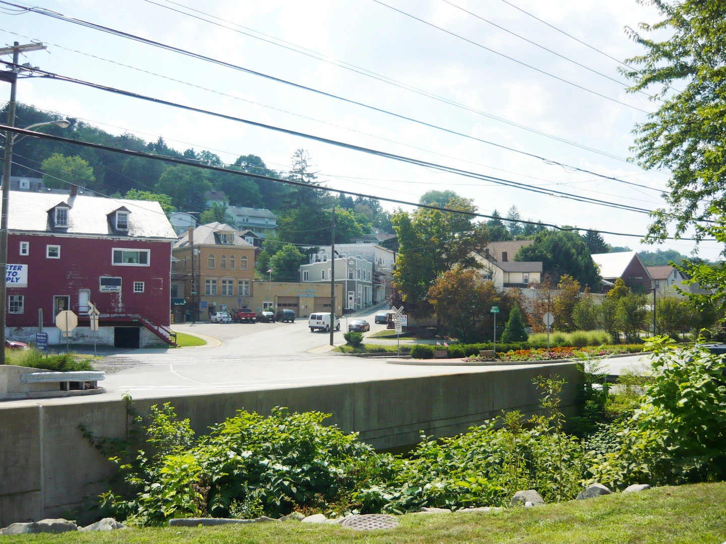 An image depicting the trail Blackburn to Export via West Heritage Trail and its surrounding area.