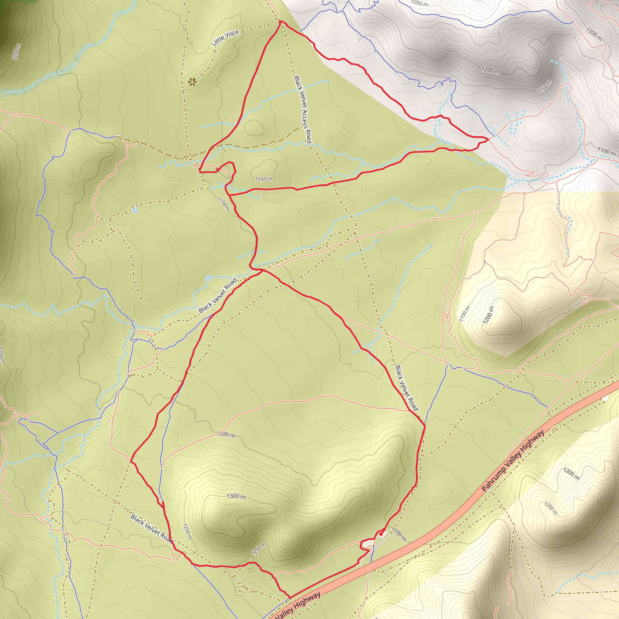 Mustang, Lil Daytona and Beginner Loop mobile static map