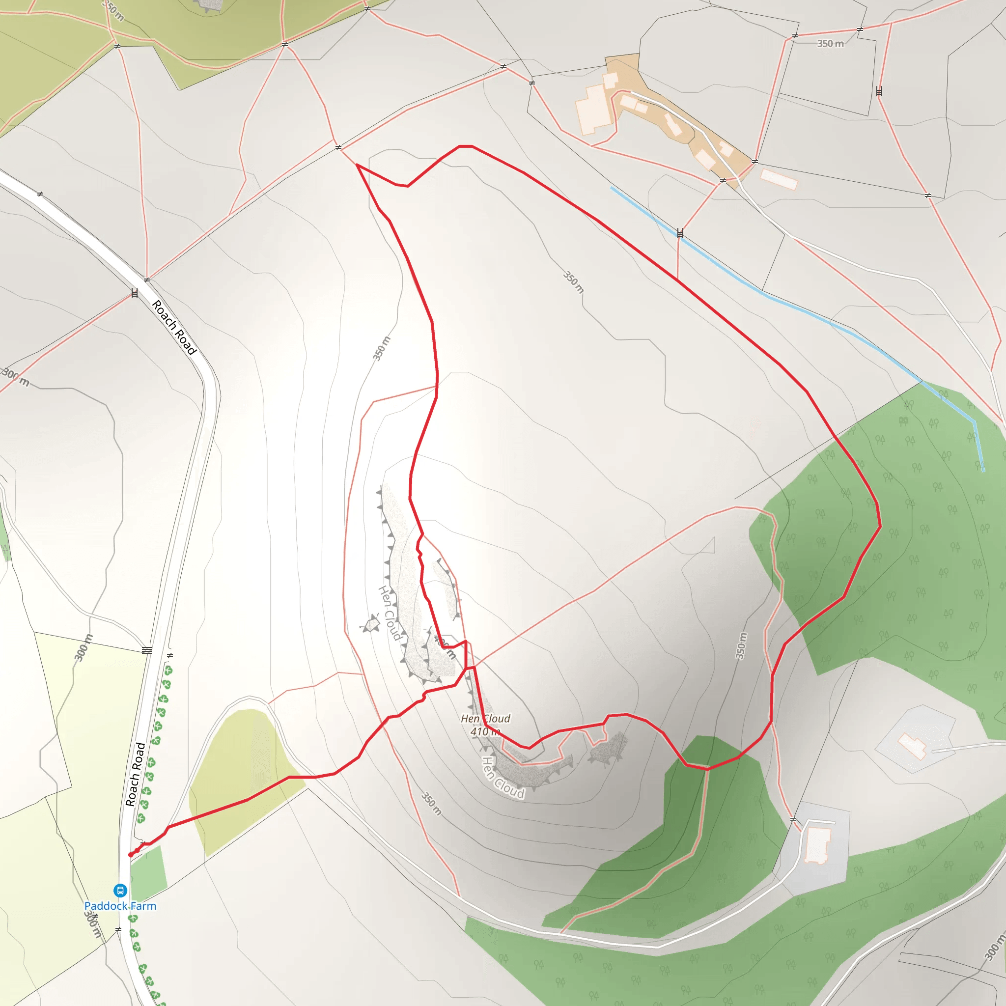 Hen Cloud Loop mobile static map