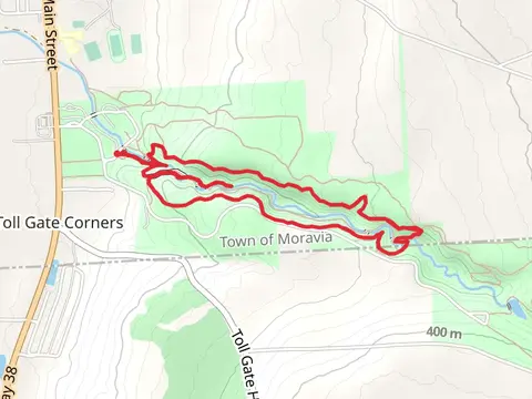 Dry Creek Loop from Fillmore Glen State Park