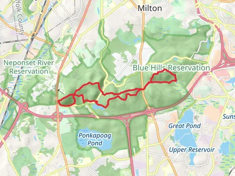 Houghton Hill, Breeze Hill, Hancock Hill and Fenno Peak Loop