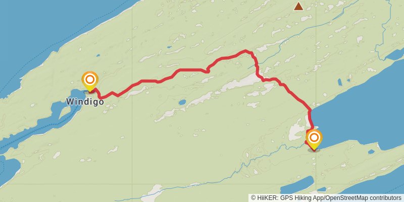 Feldmann Ridge and Greenstone Ridge Loop stage 2 Map