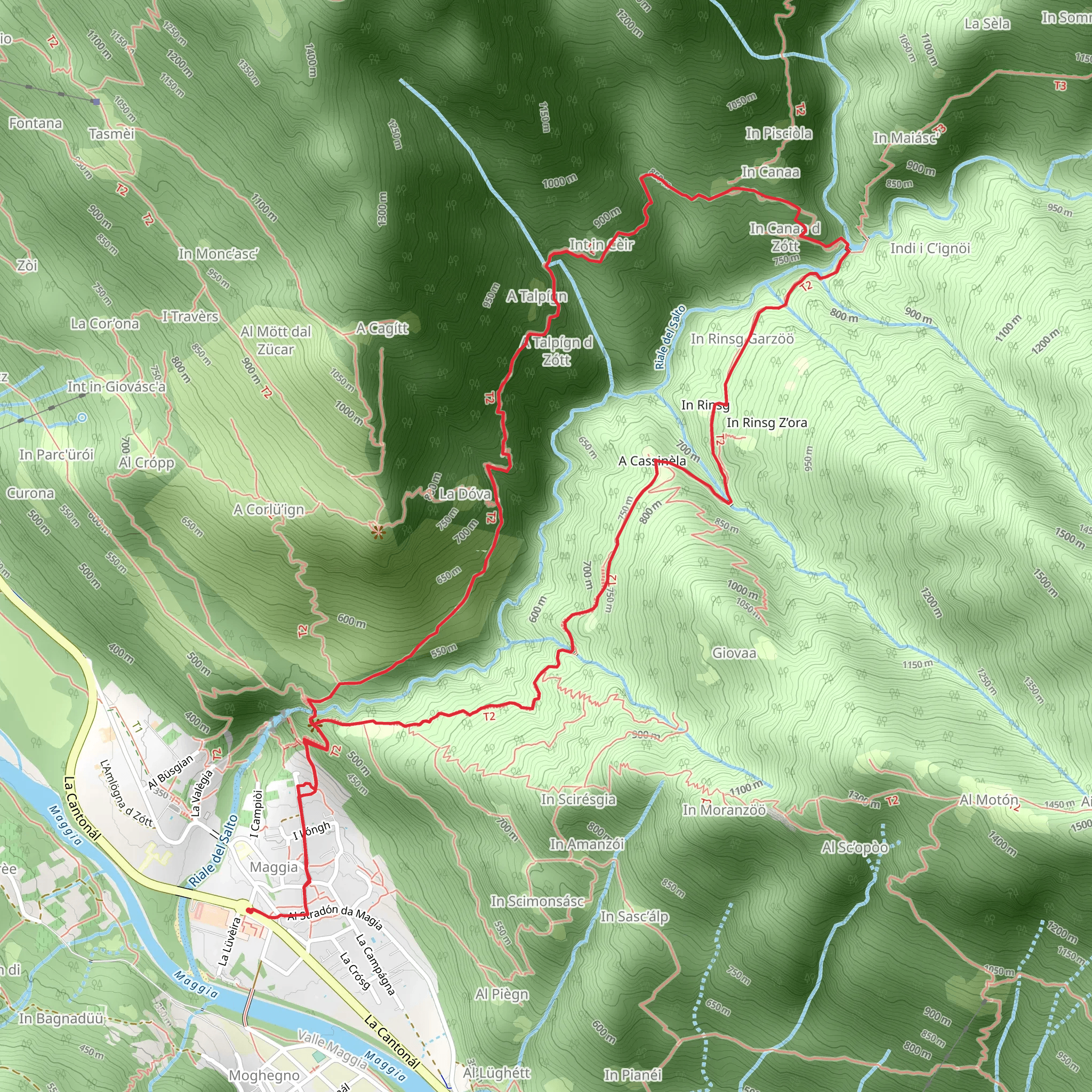 Giro della Valle del Salto mobile static map