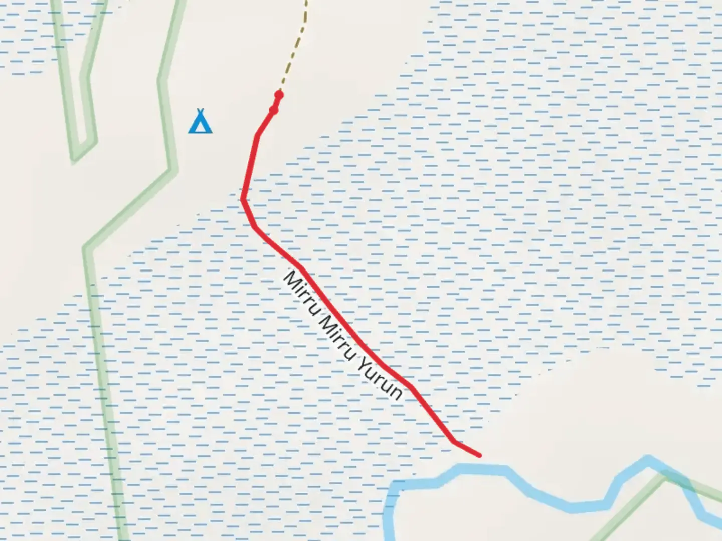 An image depicting the trail Mirri Mirru Yurun Walk and its surrounding area.