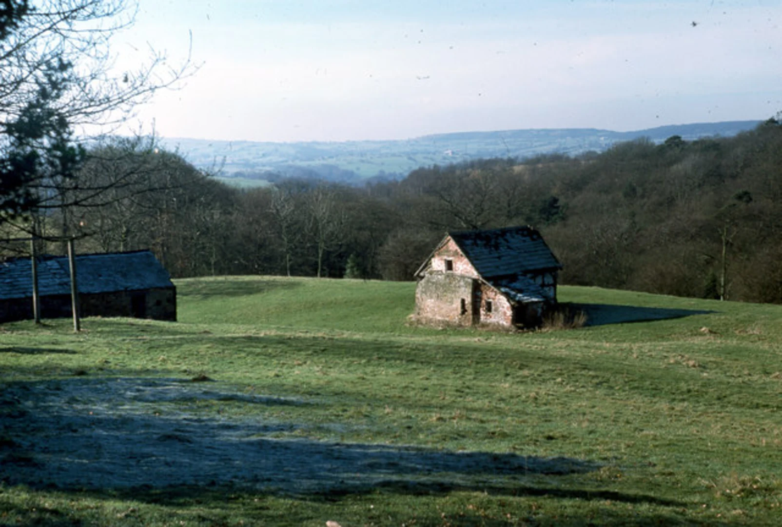 An image depicting the trail Whiteridges Wood via Gristone Trail and Dane Valley Way and its surrounding area.