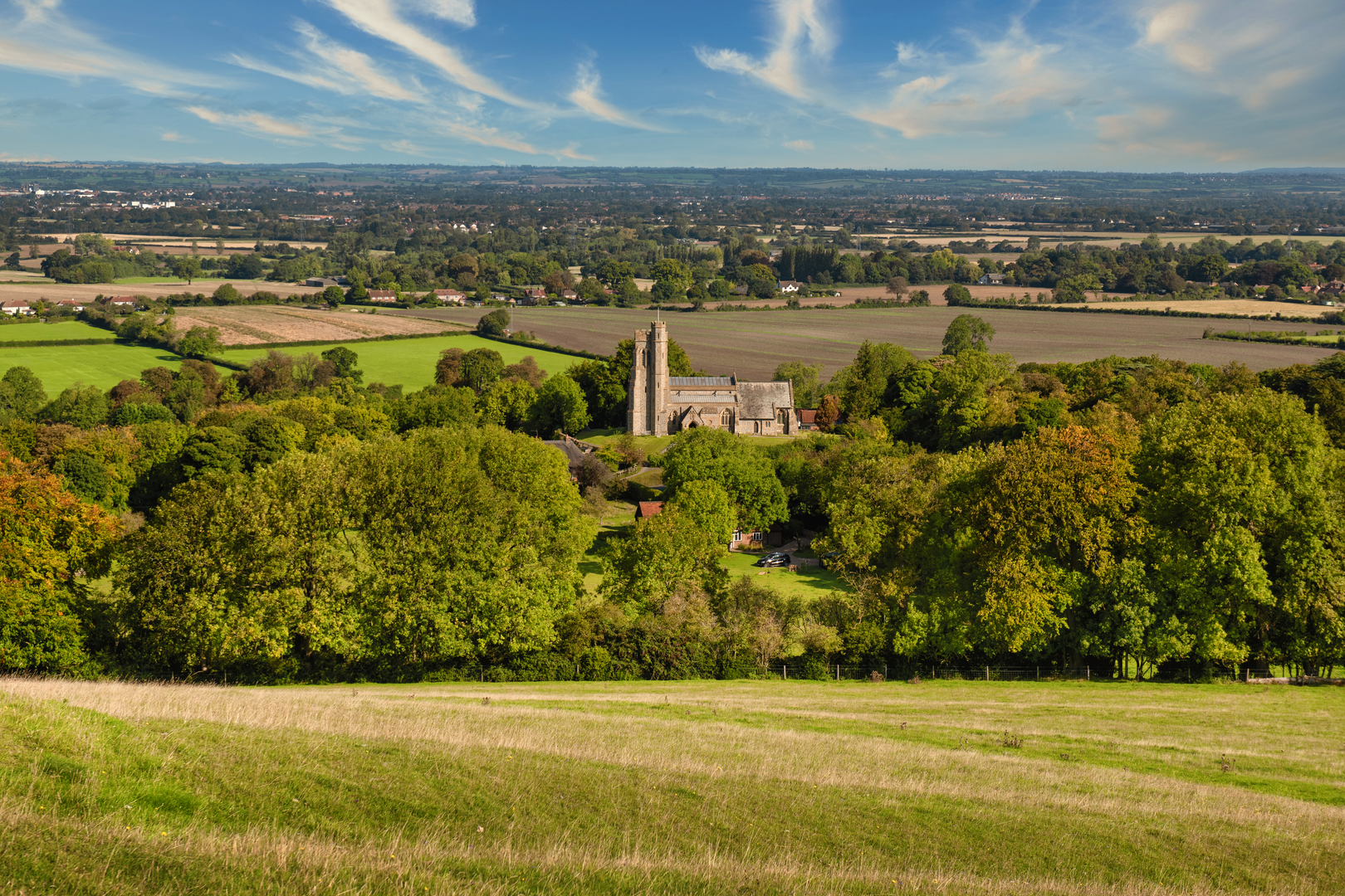 An image depicting the trail Chequers Challenge Walk and its surrounding area.