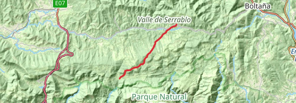 GR 268 Sendero de San Urbez stage 3 Map