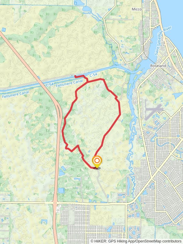 Blue Trail to C 54 Canal