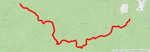 Matemateaonga Track stage 2 Map