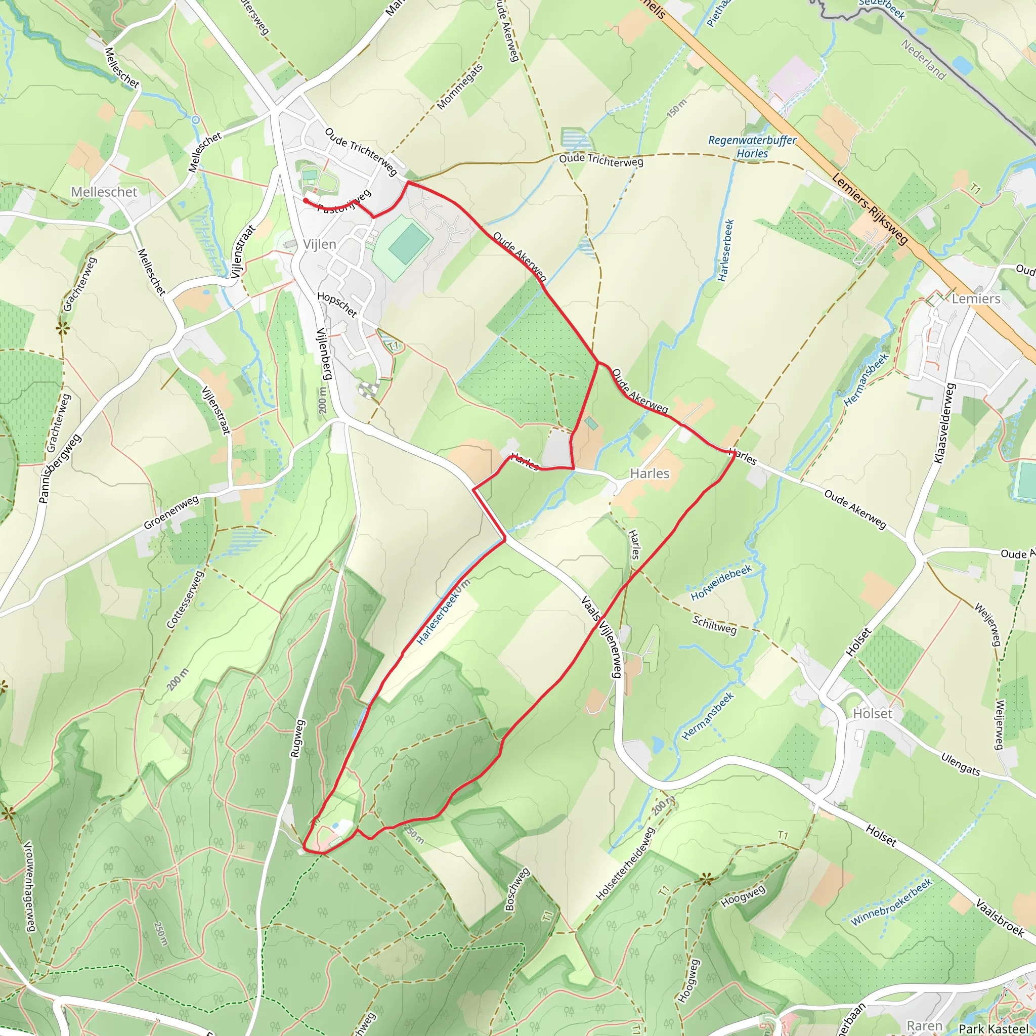 Harles and Kerper Bosch Loop mobile static map