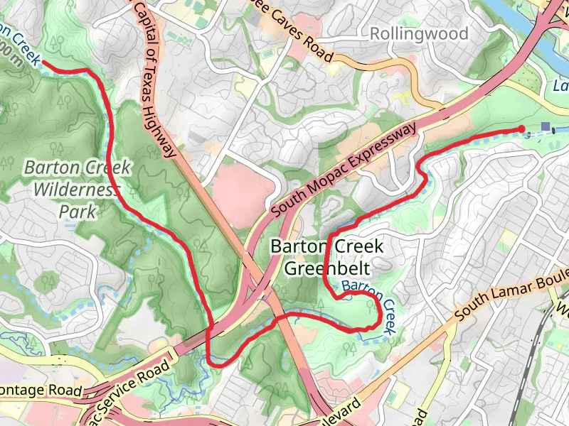 Barton Creek Greenbelt and Violet Crown Trail