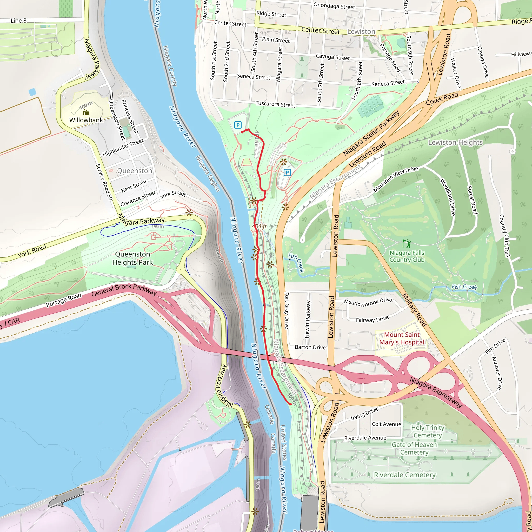 River's Edge Trail - 8 mobile static map