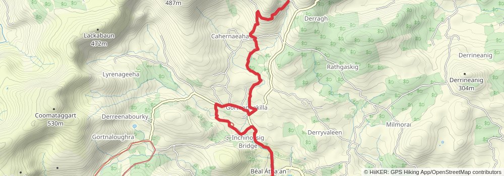 Beara Breifne Way stage 5 Map