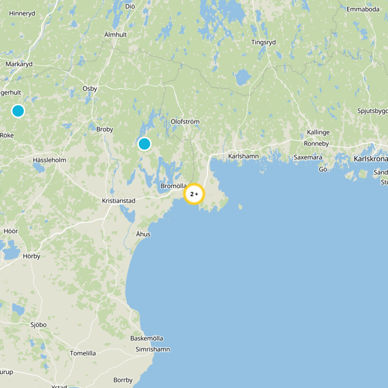 Sölvesborgs kommun Static Map