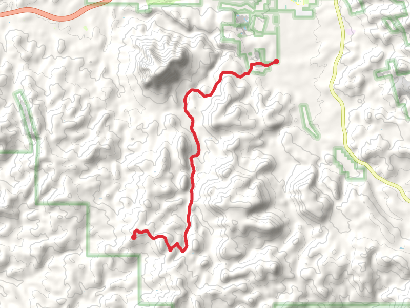 Telegraph Canyon Road East Ajax Mine Trail